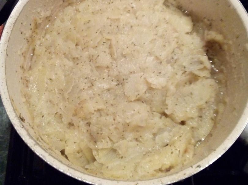 Patate con aglio